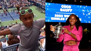 CoCo Gauff was a small child with big dreams when she was filmed dancing at the US Open at 8 years old. 11 years later, she won the tournament.