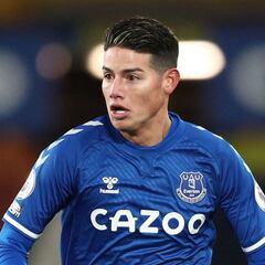 James regresa y Everton cae de local ante West Ham