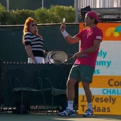 La interrupción más rara del tenis: una iguana en la pista