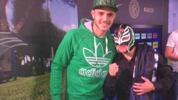 Al lado del "Killer" Mauro Icardi, ariete del conjunto 'Nerazzurri'