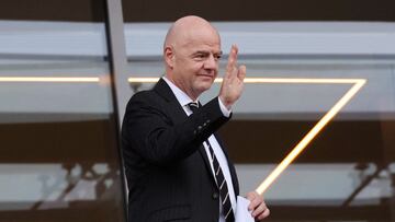 El presidente de la FIFA, Gianni Infantino.
