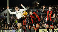 Resumen del Fulham vs Bournemouth, jornada 19 de la Premier League 24-25