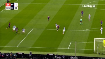 Hay cinturas que han crujido con mucho menos: ‘roto’ descomunal de Lamine en el 1-0