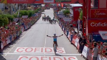 Resumen de la Vuelta a Espa?a etapa 7: Gallopin triunfa, Kwiatkowski cae y Molard, l¨ªder