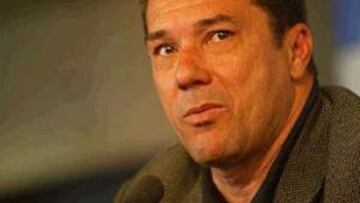 <B>FIRME. </B>Luxemburgo ha afirmado que no ha dado explicaciones a Figo ni a Guti.