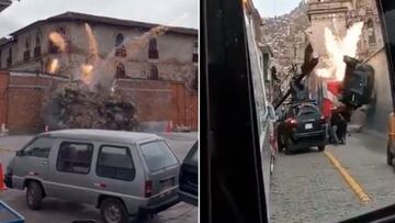 Transformers en Cusco: así fueron las escenas de explosión grabadas en el Perú