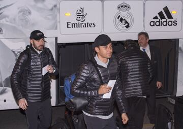 El Real Madrid ya está en Bilbao antes de viajar a Eibar