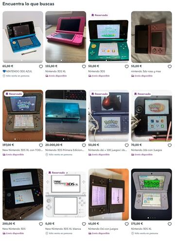 nintendo 3ds wallapop