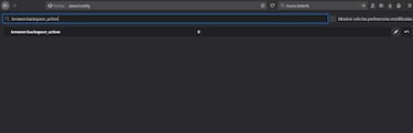 Cómo recuperar el atajo de la página anterior en Firefox