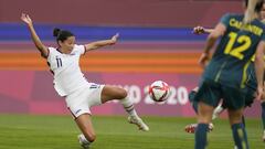 La selecci&oacute;n femenil de los Estados Unidos logr&oacute; su pase a los cuartos de final en f&uacute;tbol de Tokio 2020, luego de empatar sin anotaciones frente a Australia.