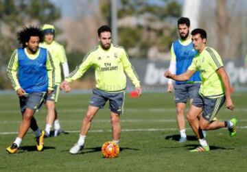 El Real Madrid entrena para su visita al Granada en la próxima fecha