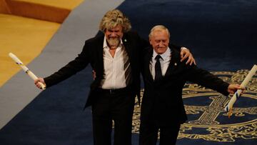 Messner y Wielicki, premio a "mucho más que un deporte"