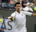 Djokovic gana pero se deja un set ante el italiano Fognini