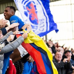 Alfredo Morelos anota y llega a los 100 goles con Rangers