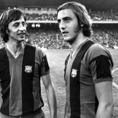 Neeskens, el ídolo que enamoró al Camp Nou