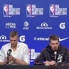 Luka Doncic y Kristaps Porzingis: “Podemos ser un dúo de peligro”