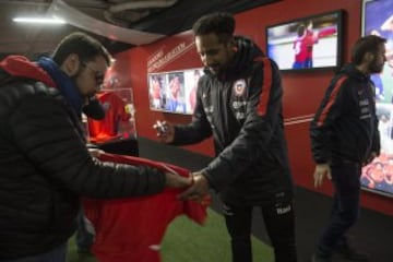 Los cracks disfrutaron en el Museo de la Roja