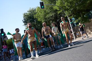 Manifestación del Orgullo  LGTBI+.