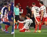 Monumental indignación en RAC1 con la “falta” a Koundé en el 2-1 del Girona: “Es una trapichada”
