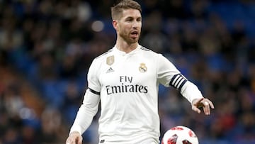 Sergio Ramos, jugador del Real Madrid.