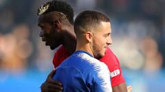 Paul Pogba-Eden Hazard: duelo 'real' por la Champions