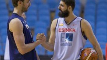 Gasol y Mirotic están siendo vitales para España.