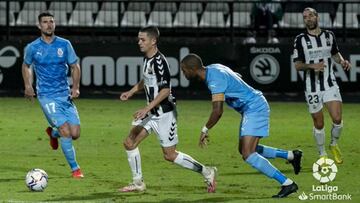 Franquesa, ante el Castellón.