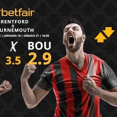 Brentford vs. Bournemouth: horario, dónde ver, pronósticos y clasificación