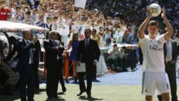 Gareth Bale reunió a casi 30.000 fans en el Santiago Bernabéu