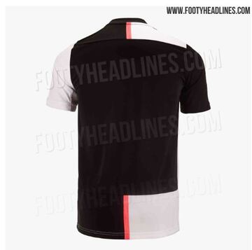 La nueva camiseta de la Juventus de Tur¨ªn no gustar¨¢ a los nost¨¢lgicos del conjunto italiano ya que suprime las m¨ªticas rayas negras y blancas de la el¨¢stica. Adem¨¢s la franja rosa que se sit¨²a en el centro sirve como separador de los colores m¨ªticos del club.