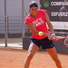 Caroline Garcia regresa a las pistas de la Academia de Nadal
