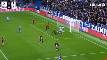 El gol de Guridi que acabó en fiesta en Mendizorroza