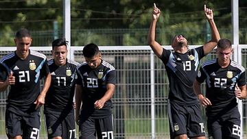 Formación de Argentina hoy por el Sudamericano Sub-20 contra Ecuador
