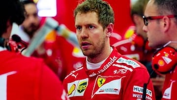 Sebastian Vettel, piloto de Ferrari.