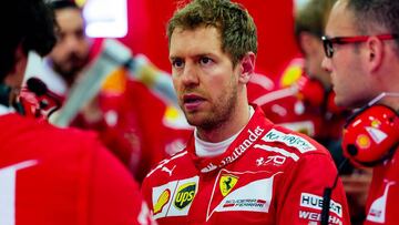 Sebastian Vettel, piloto de Ferrari.