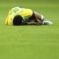 El médico de Brasil afirma que "el estilo de Neymar" le hace más propenso a lesionarse