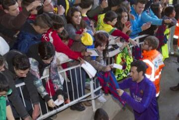 Sesión de puertas abiertas del Barcelona