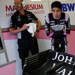 La dureza de la F1: Ocon vomitó casi a diario en su preparación