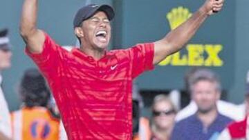 <b>EL TERCERO. </b>Tiger Woods conquistó su tercer Open Británico. El norteamericano suma 11 Grandes.