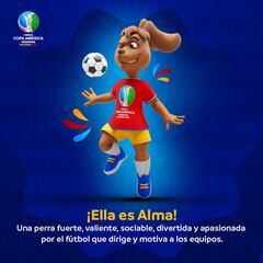 Alma, la mascota oficial de la Copa América Femenina Colombia 2022