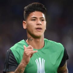 Carrascal volvió a entrenarse a la par de sus compañeros