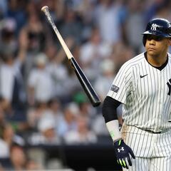Juan Soto manda a callar los gritos de los aficionados en Yankee Stadium que claman el MVP