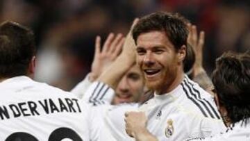 Xabi Alonso destaca el gran ambiente que se respira en el vestuario del Real Madrid.