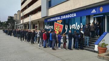 El Zaragoza espera colgar mañana el cartel de 'no hay billetes'