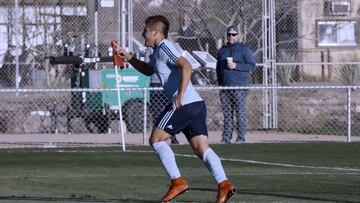 Diego Rubio anot車 este gol por el Sporting Kansas City