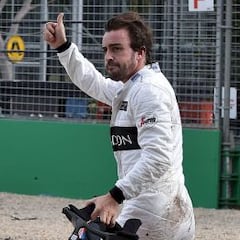 Alonso: "Estoy deseando volver a subirme al coche"