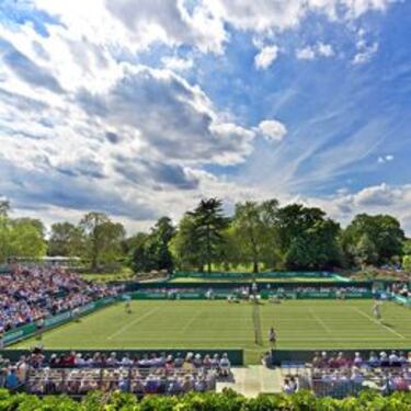 Nadal, en la exhibición del exclusivo Hurlingham Club
