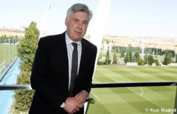 Las imágenes de la presentación de Ancelotti