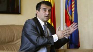 El expresidente del FC Barcelona, Joan Laporta.