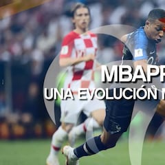 Mbappé, una evolución meteórica con Francia